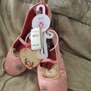 Disney pink slippers